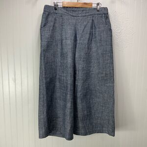 OTTO FINN Jane Wide Leg Crop linen pants